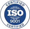 ISO 9001 certified